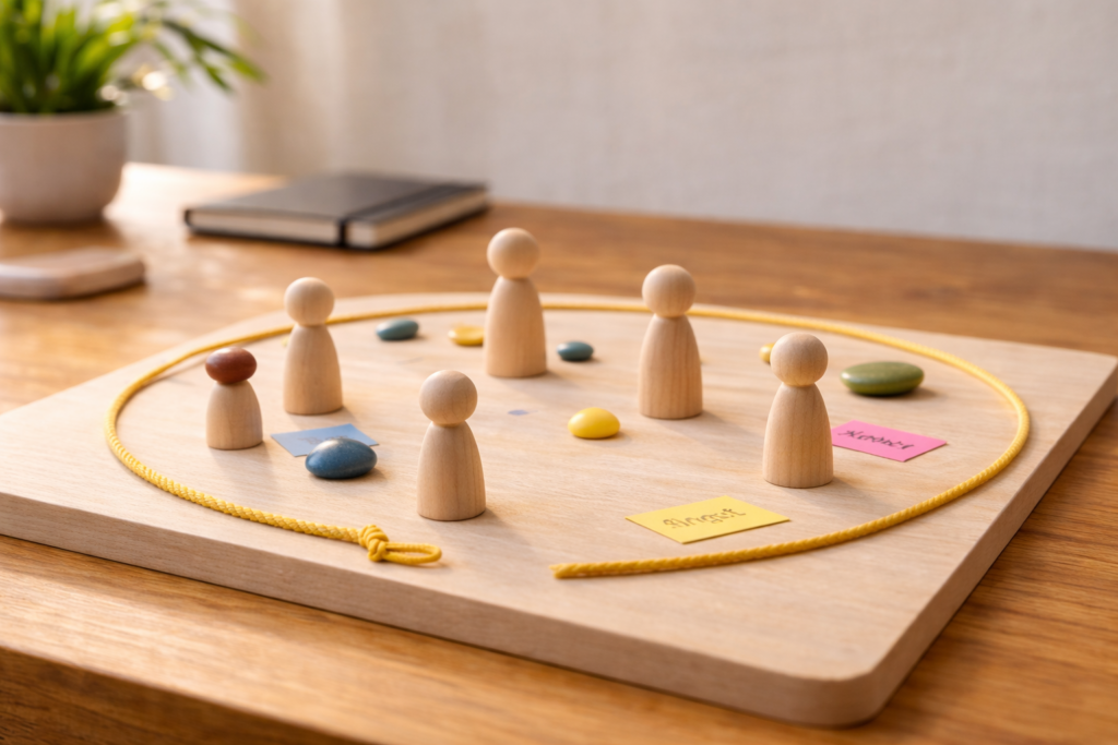 Psychologische Beratung Hannover – Systembrett